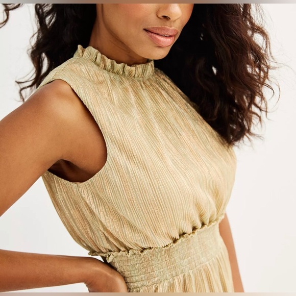 NEW Draper James Sleeveless Tiered Midi Dress - Picture 3 of 11